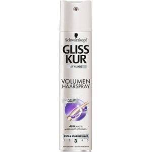 Gliss Kur - Styling - Extra Starker Halt 3 Volumen Haarspray extra stark