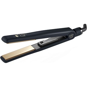 Hair styling tools The Gold Titanium Plate Straightener by Golden Curl ❤️  Buy online | parfumdreams