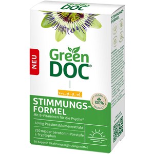GreenDoc - Mood & concentration - With B-Vitamins Feel-Good Formula