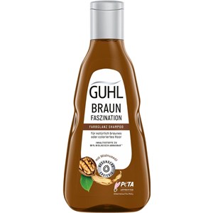 Guhl Soin Des Cheveux Shampooing Fascination Brun Shampoing Couleur Brillante 250 Ml