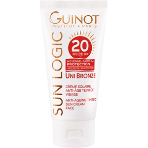 Guinot Sonnenpflege Crème Solaire Anti-Âge Teintée Visage Uni Bronze Sonnenschutz Damen 50 Ml
