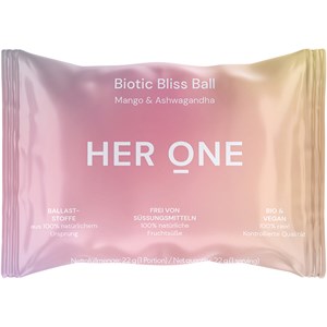 HER ONE - Gut & digestion - Biotic Bliss Ball – Mango Ashwagandha 