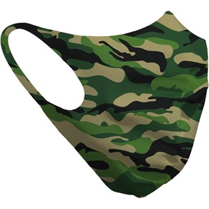 HMS Design Solutions Collection Mouth And Nose Mask Mouth And Nose Mask No. 05 Camouflage Grün 6 Stk.