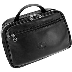 Hans Kniebes - Kulturtaschen - Beauty-Bag, Nappa-Vollrindleder, 300 x 190 x 125 mm