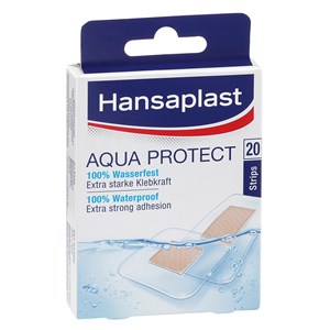 Hansaplast Aqua Protect Strips Unisex 20 Stk.