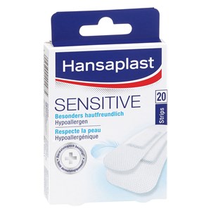 Hansaplast Health Plaster Sensitive Strips 20 Stk.