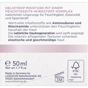 Moisture Feuchtigkeitscreme von Heliotrop ❤️ online kaufen | parfumdreams | Reinigungsmilch