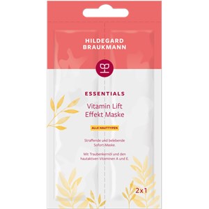 Hildegard Braukmann Essentials Vitamin Lift Effect Mask 2 X 7 Ml Sachet 14 Ml