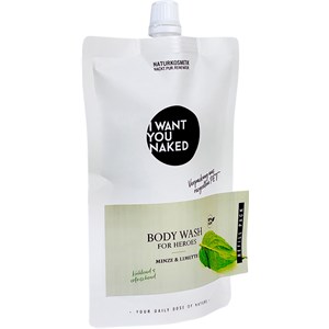 I Want You Naked - Duschgel - Minze & Limette For Heroes Body Wash