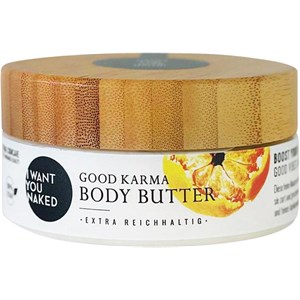 I Want You Naked Körperpflege Lotionen, Creme & Öl Mandarine & Lorbeer Body Butter 200 Ml