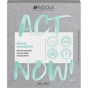 INDOLA Care & Styling ACT NOW! Care Solid Shampoo 60 G