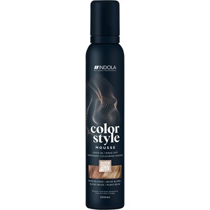INDOLA Semi-permanente Haarfarbe Color Style Mousse Beige Blonde 200 Ml