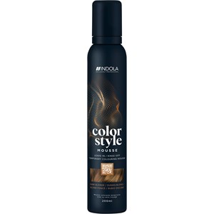 INDOLA Semi-permanente Haarfarbe Color Style Mousse Dark Blonde 200 Ml