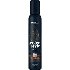 INDOLA Semi-permanente Haarfarbe Color Style Mousse Medium Brown 200 Ml