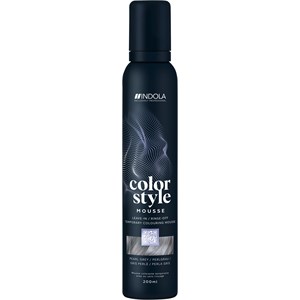 INDOLA Semi-permanente Haarfarbe Color Style Mousse Pearl Grey 200 Ml