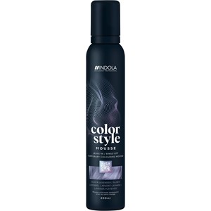 INDOLA Semi-permanente Haarfarbe Color Style Mousse Silver Lavender 200 Ml