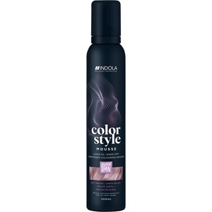 INDOLA Semi-permanente Haarfarbe Color Style Mousse Soft Mauve 200 Ml