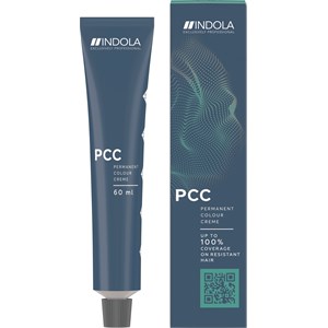 INDOLA Professionelle Haarfarbe PCC Intensive Deckkraft Permanente Haarfarbe 8.0+ Hellblond 60 Ml