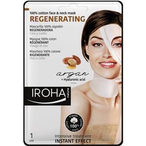 Iroha - Kasvohoito - Regenerating 100% Cotton Face & Neck Mask