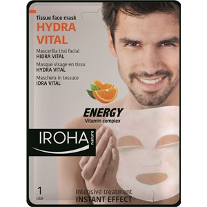 Iroha Pflege Gesichtspflege Relaxing & Moisturizing Tissue Face Mask Men 15 G