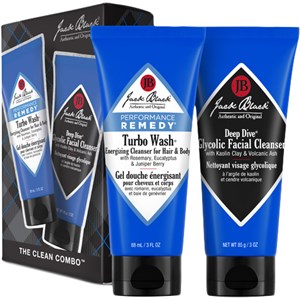 Jack Black Gesichtspflege Geschenkset Turbo Wash Energizing Cleanser For Hair & Body 88 Ml + Deep Dive Glycolic Facial Cleanser 88 Ml 1 Stk.