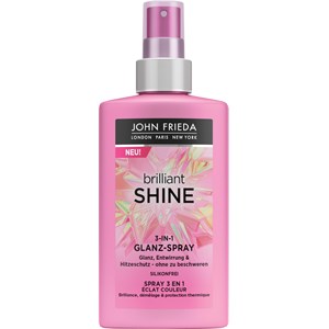 John Frieda Briliant Shine Glanz-Spray 3-in-1 Stylingsprays Damen 150 Ml