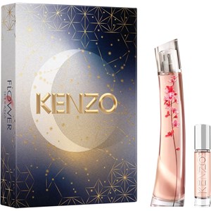 KENZO FLOWER BY KENZO Ikebana Geschenkset Eau De Parfum Spray 75 Ml + Travel Spray 10 Ml 85 Ml