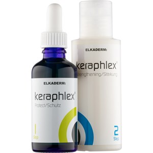 Keraphlex Cheveux Soin Starter-Set Step 1 Protector 50 Ml + Step 2 Strengthening 100 Ml 1 Stk.