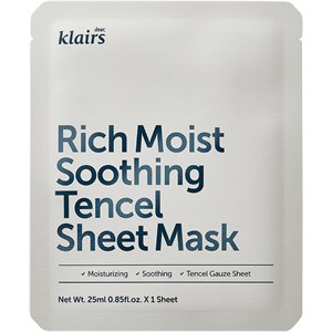 Klairs Soin Du Visage Masques Rich Moist Soothing Tencel Sheet Mask 25 Ml