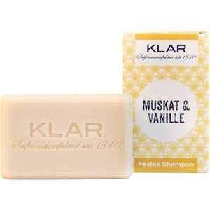 Klar Soaps - Soaps - Solid Shampoo Nutmeg & Vanilla