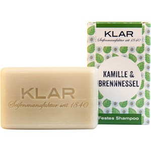 Klar Seifen - Shampoo & Conditioner - Festes Shampoo Kamille & Brennnessel