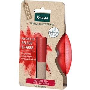 Kneipp - Facial care - Coloured lip balm Natural Red
