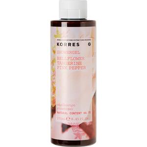Image of Korres Damendüfte Bellflower, Tangerine, Pink Pepper Shower Gel 250 ml