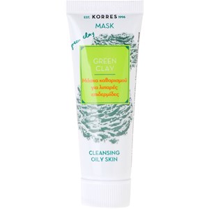 Korres - Cleansing Weekly - Green Clay Cleansing Oily Skin Mask