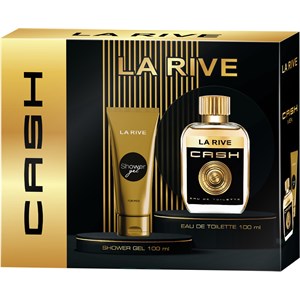 LA RIVE Parfums Pour Hommes Men's Collection Cash For Men Coffret Cadeau Eau De Toilette Spray 100 Ml + Shower Gel 100 Ml 1 Stk.