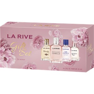 LA RIVE Parfums Pour Femmes Women's Collection Coffret Cadeau Vanilla Touch 30 Ml + Madame Isabelle 30 Ml + Her Choice 30 Ml + Queen Of Life 30 Ml 1 S