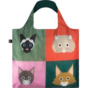 LOQI - Artists Collection - Tasche Stephen Cheetham Cats