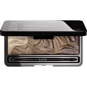 Image of L.O.V Make-up Augen A Walk On The Beach With Marilyn Loviconyx Eyeshadow & Contouring Palette Nr. 800 15 g