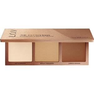 L.O.V - Complexion - The Glowrious Highlighting & Bronzing Palette