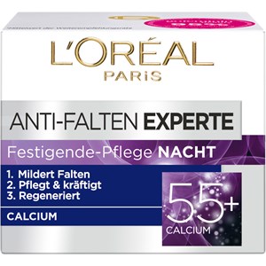 L’Oréal Paris - Age Perfect - Anti-Wrinkle Expert Firming Cream Night Calcium 55+
