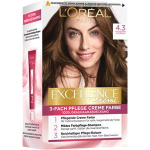 L’Oréal Paris - Excellence - 3-Fold Care Cream Color