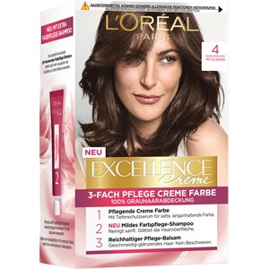 L’Oréal Paris - Excellence - Crème 4 Mittelbraun