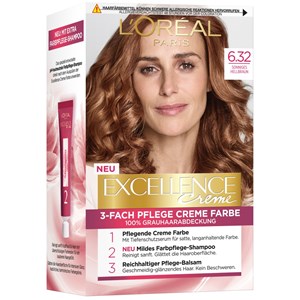 L’Oréal Paris - Excellence - Crème 6.32 Sonniges Hellbraun
