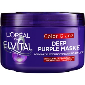 L’Oréal Paris Masken & Crème Color Glanz Deep Purple Maske Basic Damen 250 Ml
