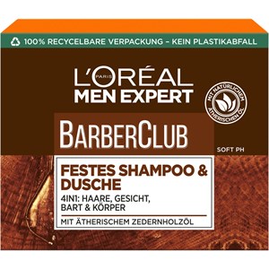 L'Oréal Paris Men Expert Collection Barber Club Gel Douche Corps & Cheveux Solide 80 G