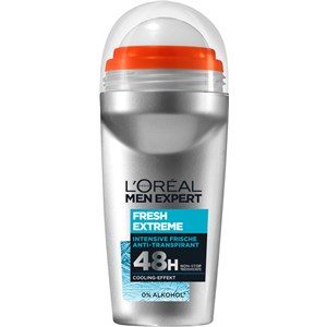L’Oréal Paris Men Expert Deodorants Fresh Extreme Deodorant Roll-On Körperpflege Herren 50 Ml
