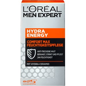 L’Oréal Paris Men Expert Hydra Energy Comfort Max Feuchtigkeitspflege Gesichtspflege Herren 50 Ml