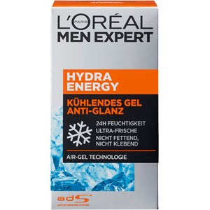 L’Oréal Paris Men Expert Hydra Energy Kühlendes Gel Anti-Glanz Gesichtspflege Herren 50 Ml