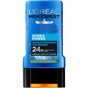 L’Oréal Paris Men Expert Hydra Power Mountain Water Duschgel Körperreinigung Herren 250 Ml