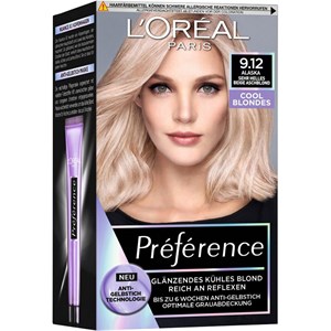 L’Oréal Paris - Préférence - Sehr Helles Beige Aschblond Coloration Cool Blondes 9.12 Alaska